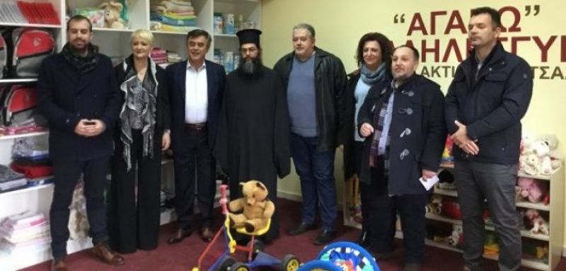 Πάλαιρος: Πραγματοποιήθηκαν τα εγκαίνια της δράσης «Αγαπώ» – Αλληλεγγύη του Δήμου Ακτίου – Βόνιτσας