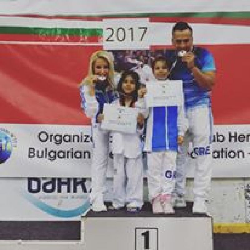 2ος Ο ΑΣ ΘΗΣΕΑΣ ΑΙΤ/ΝΙΑΣ στο Διεθνές Πρωτάθλημα TAEKWONDO που έγινε στην Βουλγαρία