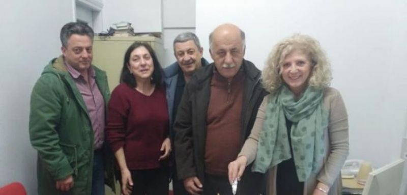 Έκοψαν την πίτα τους και ευχήθηκαν «το νέο έτος να φέρει περισσότερους αιμοδότες»