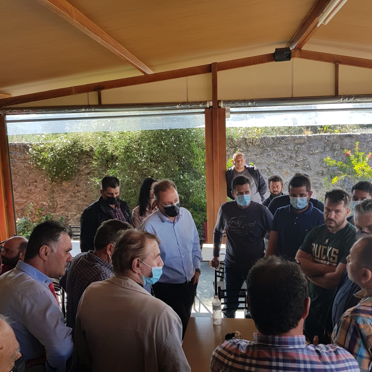 Τις πληγείσες περιοχές της Αιτωλοακαρνανίας επισκέφθηκε ο ΥΠΑΑΤ Σπ. Λιβανός