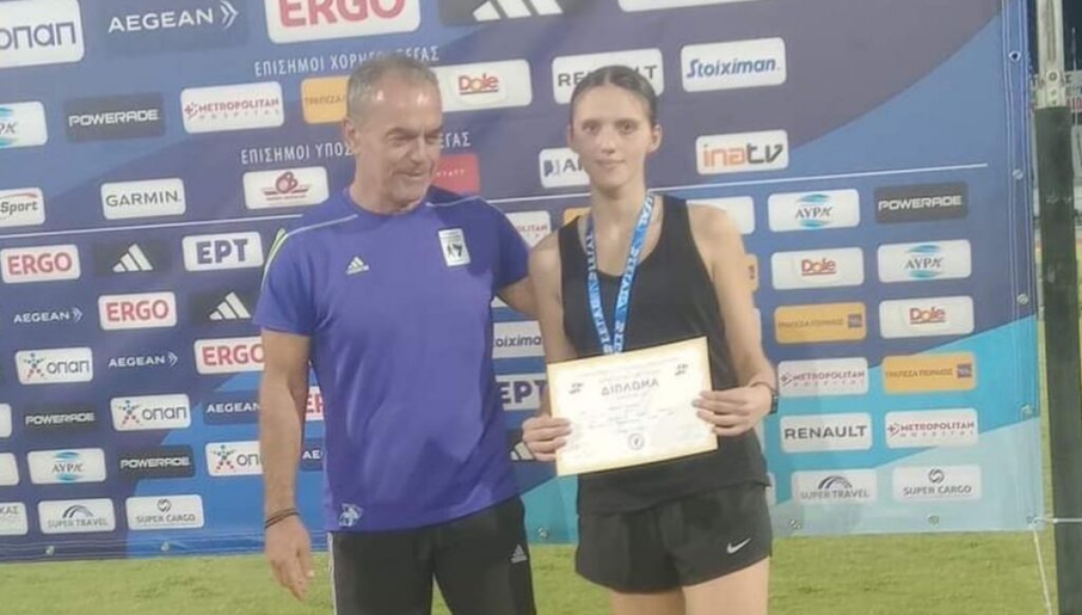 «Χάλκινη» η Άννα Αδάμη της ΓΕ Αγρινίου στα 10 χλμ βάδιν στο πανελλήνιο πρωτάθλημα νεανίδων