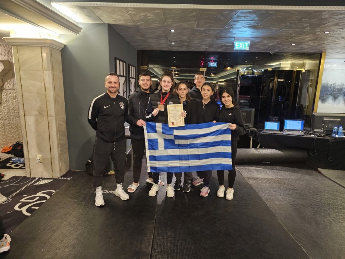 Χάλκινο μετάλλιο στο Πανευρωπαϊκό πρωτάθλημα taekwondo συλλόγων για την αθλήτρια του ΑΣ ΘΗΣΈΑΣ ΑΙΤΩΛΟΑΚΑΡΝΑΝΊΑΣ Βλάχου-Τριανταφυλλακη Αναστασία