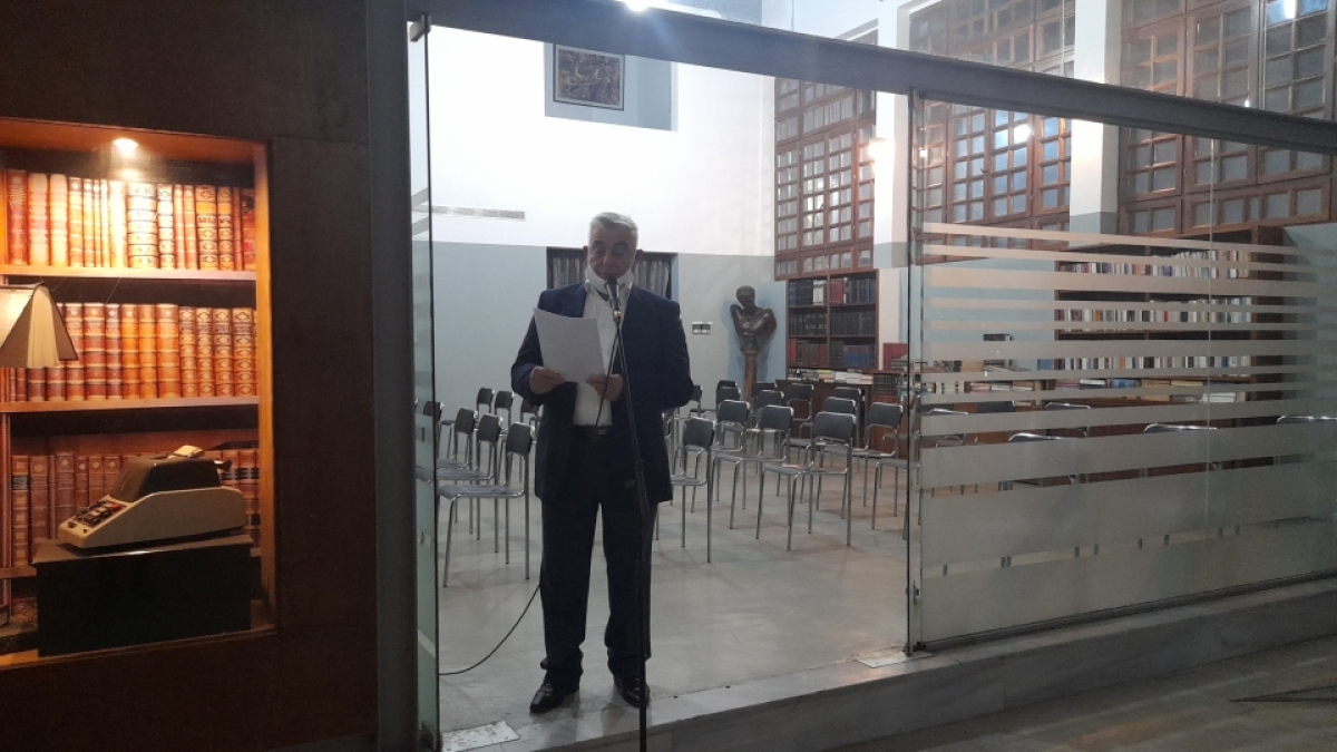 Αγρίνιο: Εγκαινιάσθηκε η έκθεση ζωγραφικής του Διονυσίου Μπαμπαρούτση «ΤΑ ΑΓΩΝΙΣΜΑΤΑ ΚΑΙ ΤΑ ΑΘΛΗΜΑΤΑ ΚΑΤΑ ΤΗΝ ΕΛΛΗΝΙΚΗ ΕΠΑΝΑΣΤΑΣΗ»