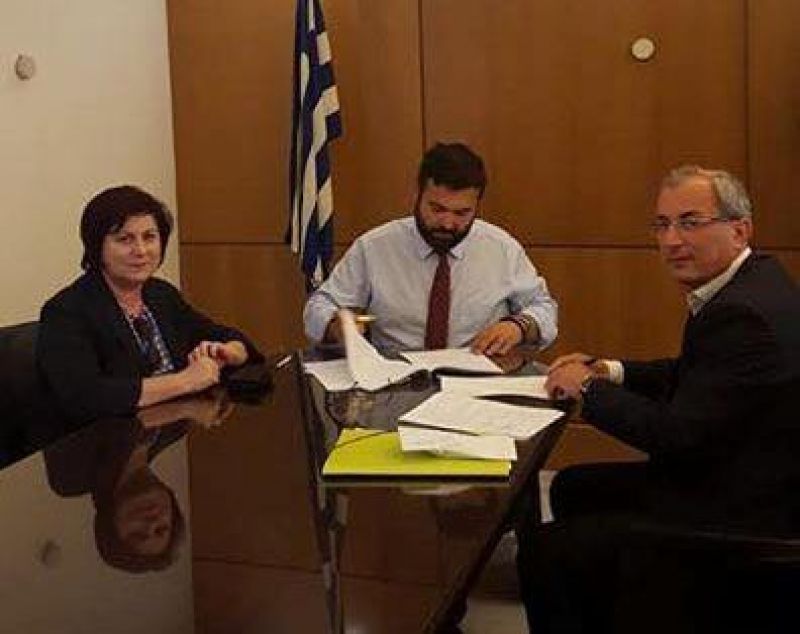 Προγραμματική σύμβαση για τη βελτίωση υποδομών του ποδοσφαιρικού γηπέδου Θέρμου