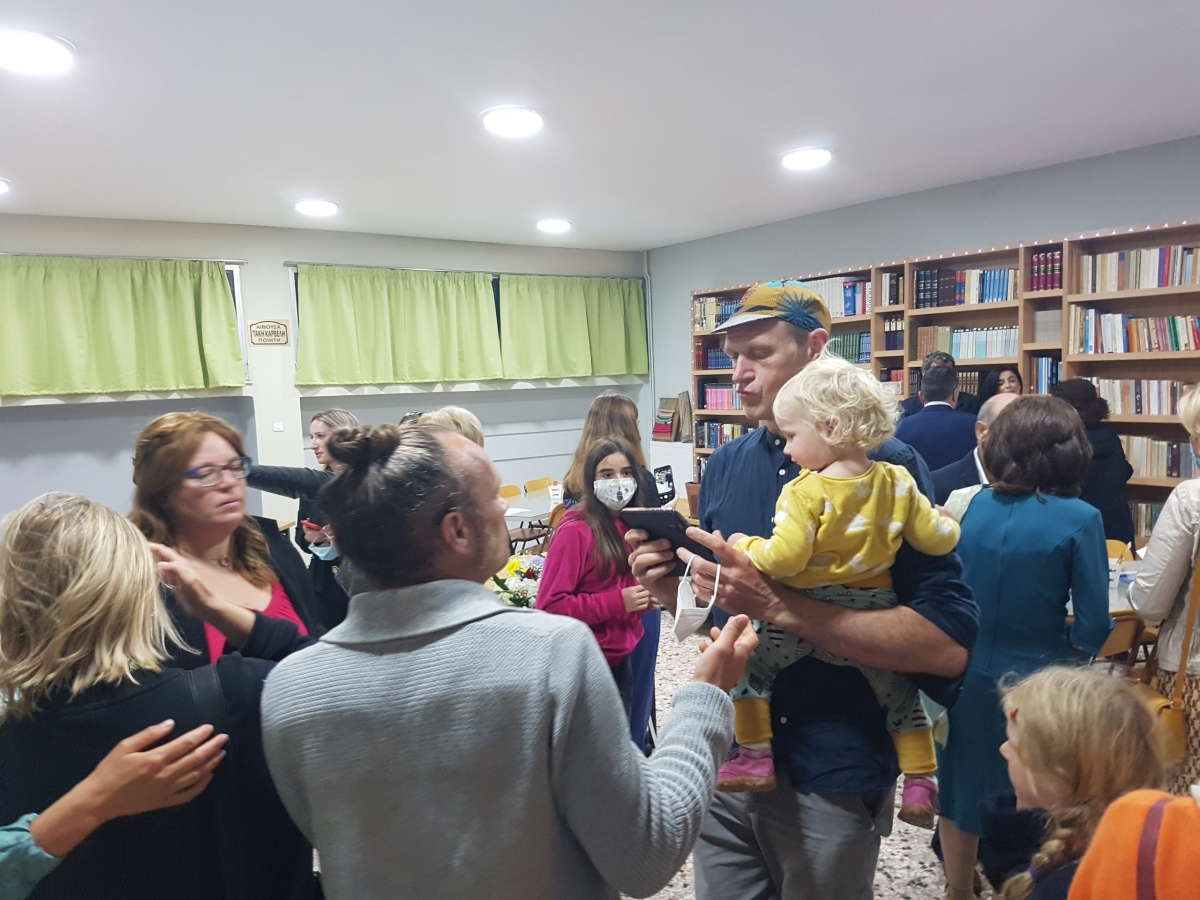To Γυμνάσιο Αιτωλικού τίμησε τον Τάκη Καρβέλη