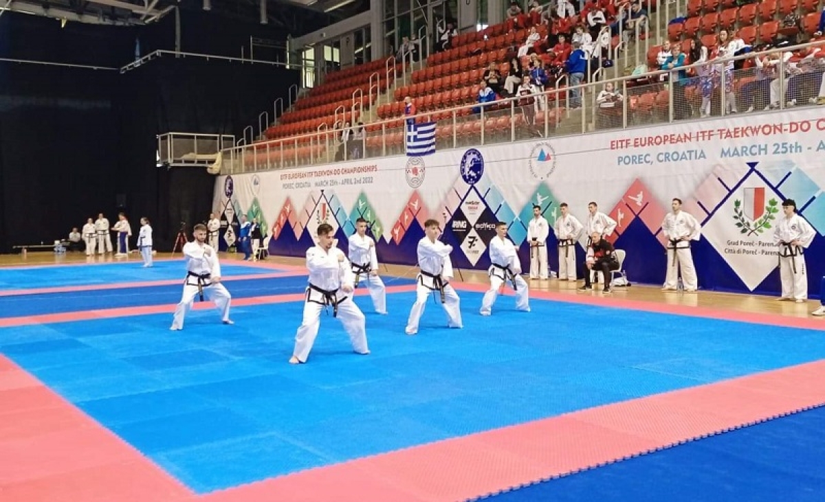 Ευρωπαϊκό Πρωτάθλημα TAEKWON-DO ITF: Εντυπωσιακή η πρεμιέρα της Ελλάδας στην Κροατία,  με 39 μετάλλια και πρώτη θέση στην Γενική Κατάταξη